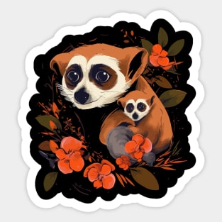 Slow Loris Fathers Day Sticker